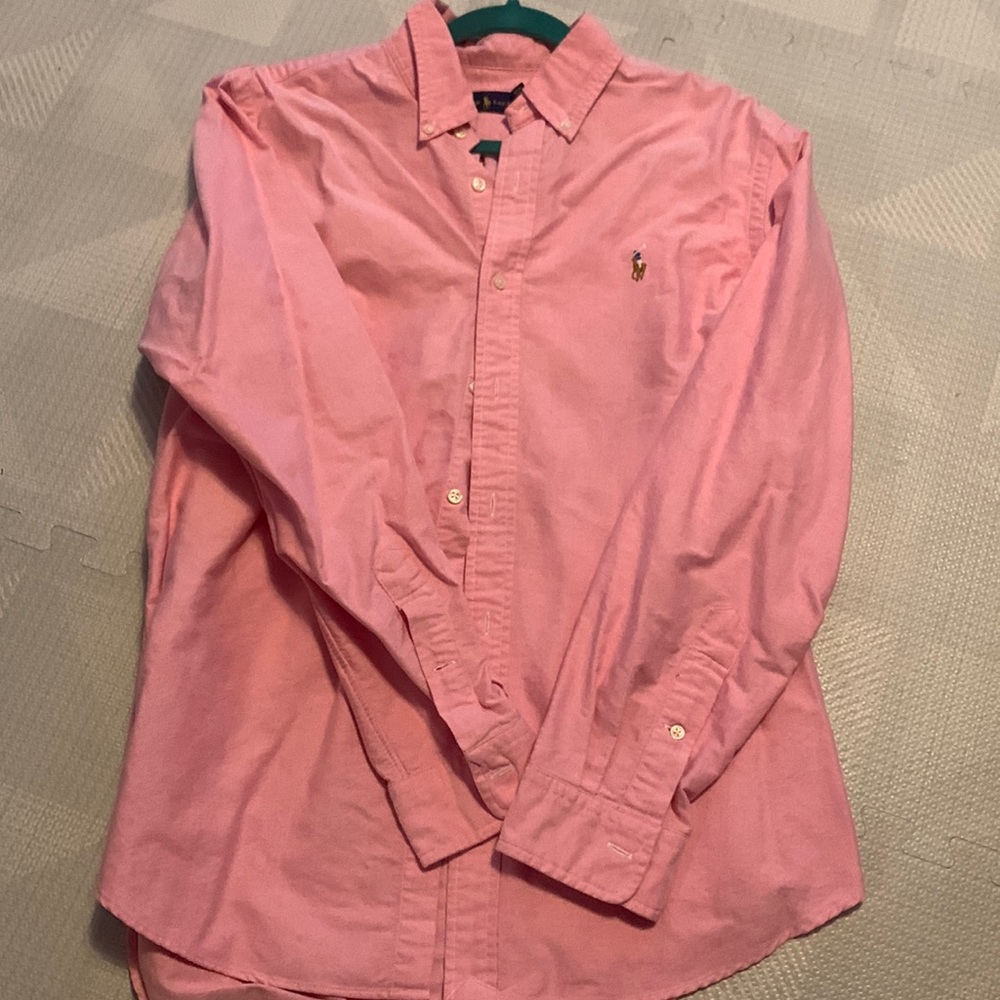 Mens long sleeve button down